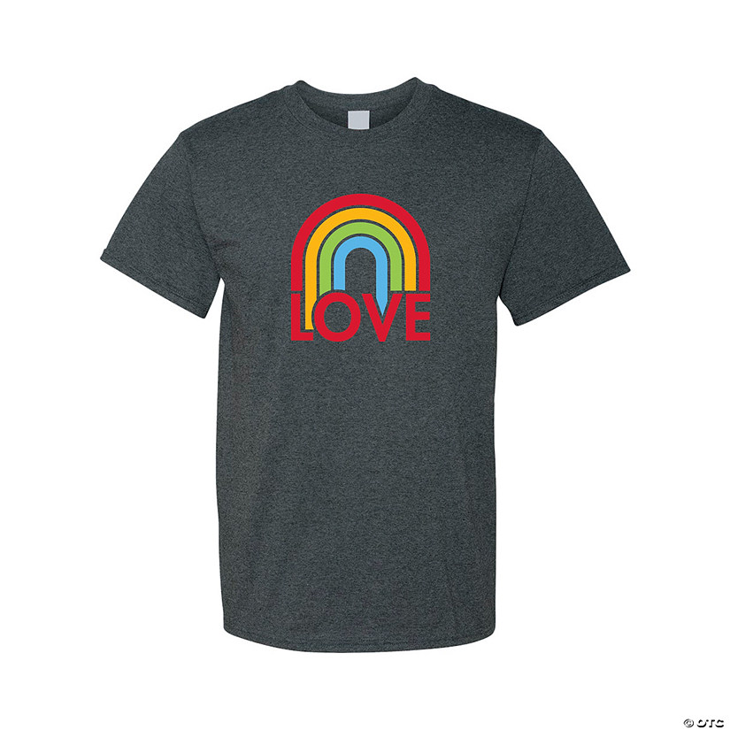 Love Rainbow Adult&#8217;s T-Shirt Image