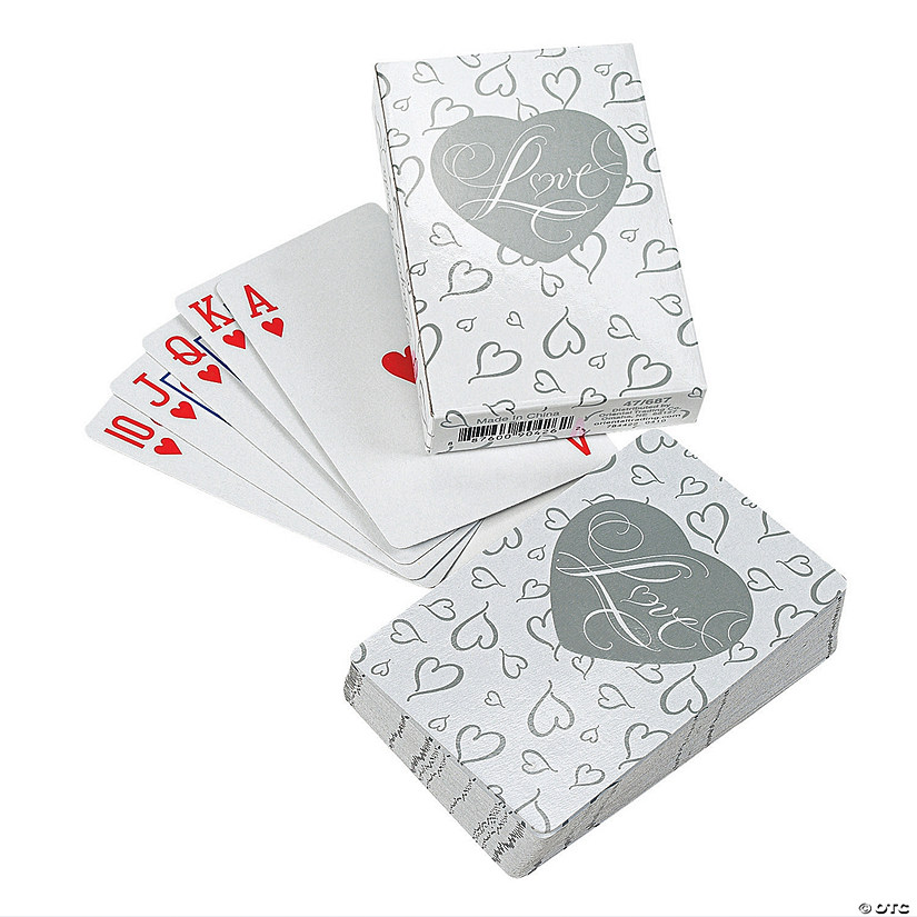 Love Wedding Playing Cards - 12 Pc. Image