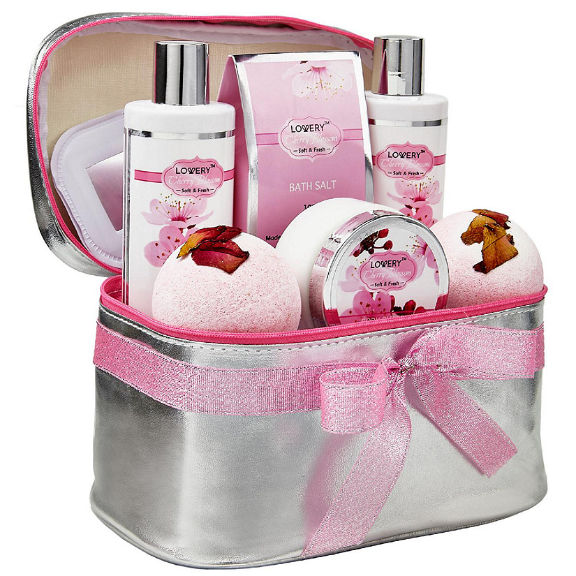 Lovery Bath And Body Spa Gift Basket Set Image