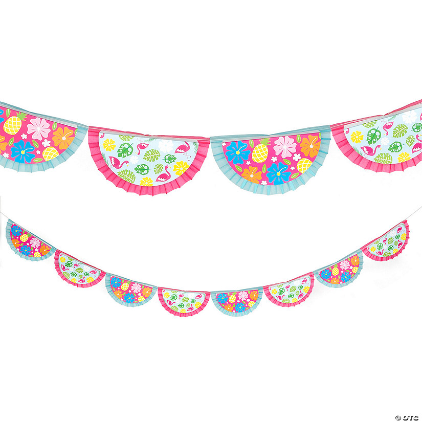 Luau Bunting Garland Image