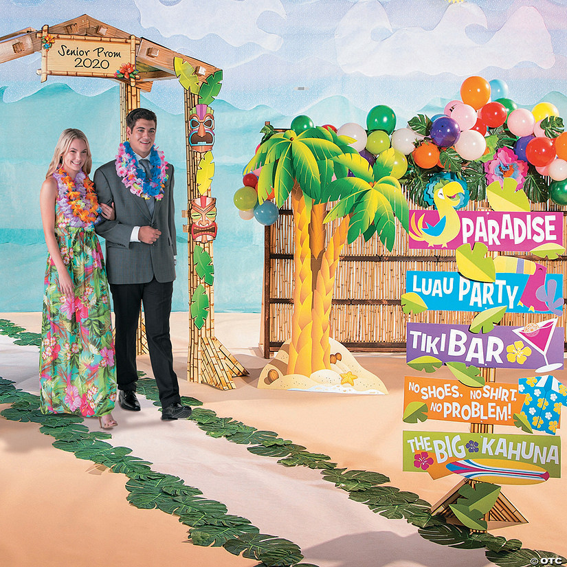 Luau Grand Decorating Kit - 106 Pc. Image