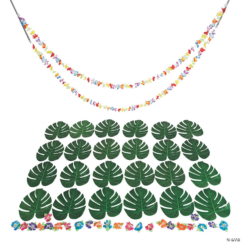 Luau Hibiscus Decorating Kit Image