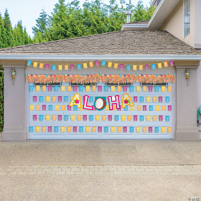 Luau Outdoor Decorating Kit - 4 Pc. Image