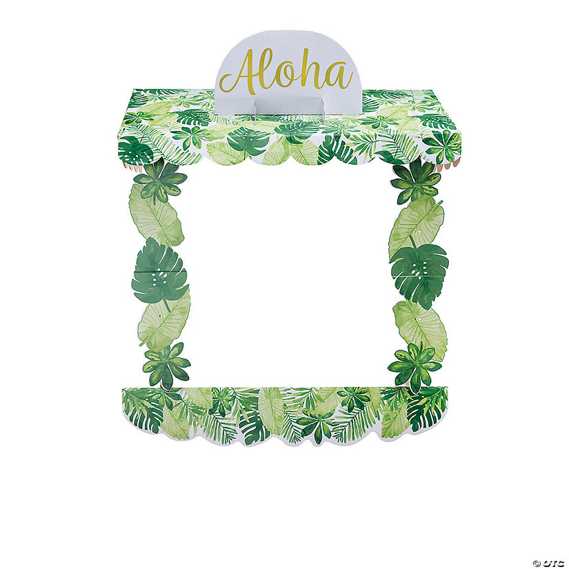 Luau Tabletop Hut Decor - 5 Pc. Image