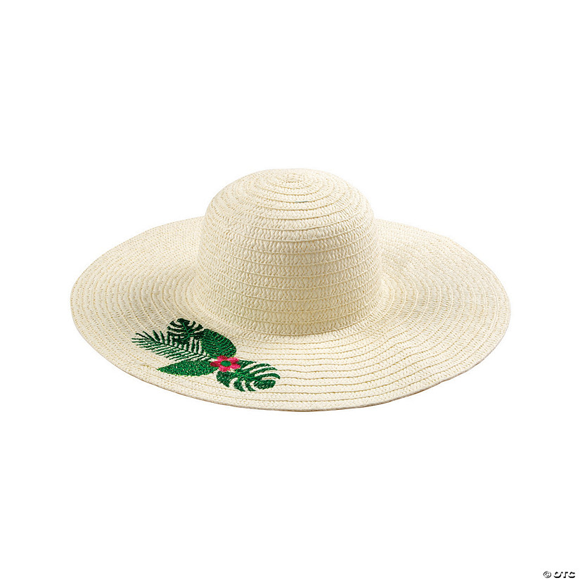 Luau Tropical Print Floppy Hats Oriental Trading
