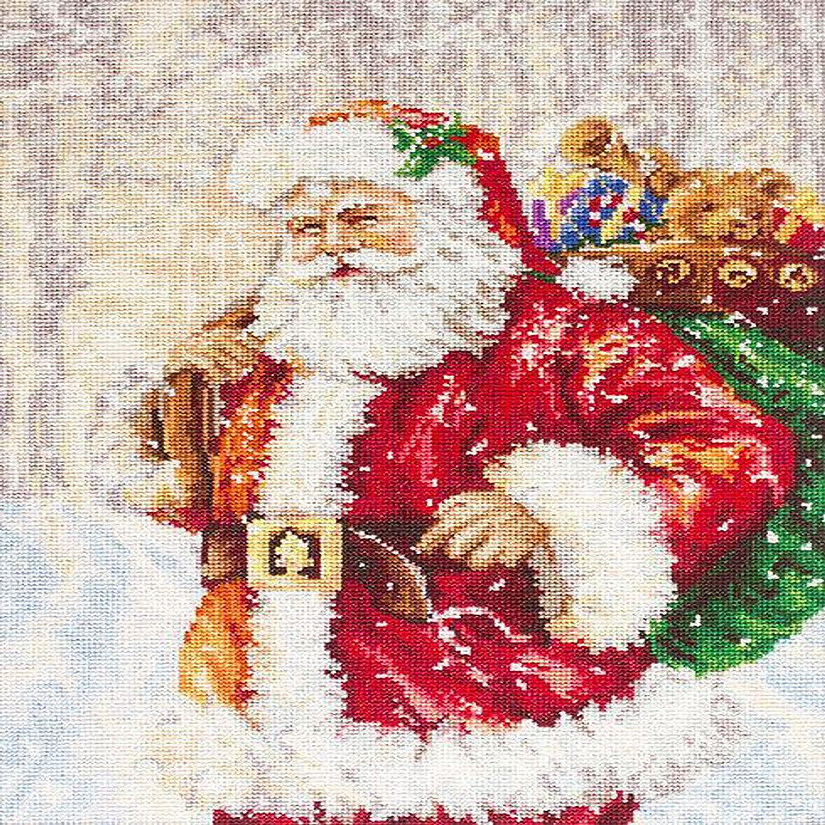 Luca-S - Santa Claus  B575L Counted Cross-Stitch Kit Image