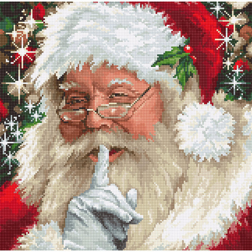 Luca-s Santa Counted Cross-Stitch Kit Image