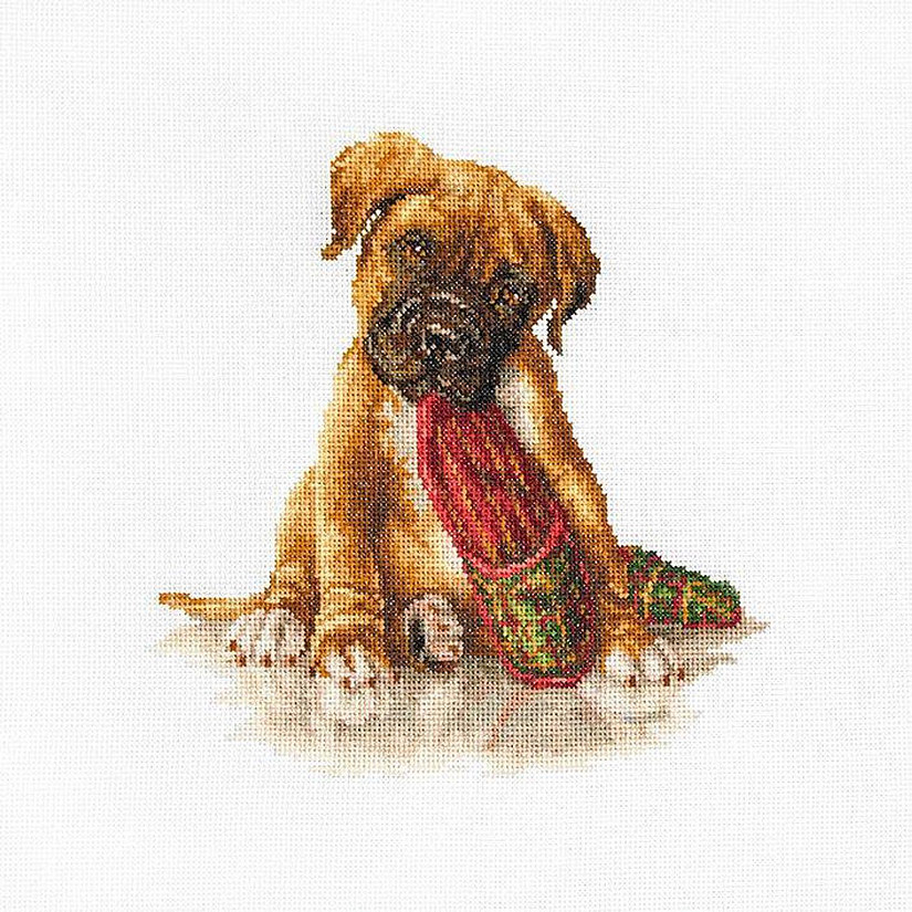 Luca-S - The Boxer B2338L Counted Cross-Stitch Kit Image