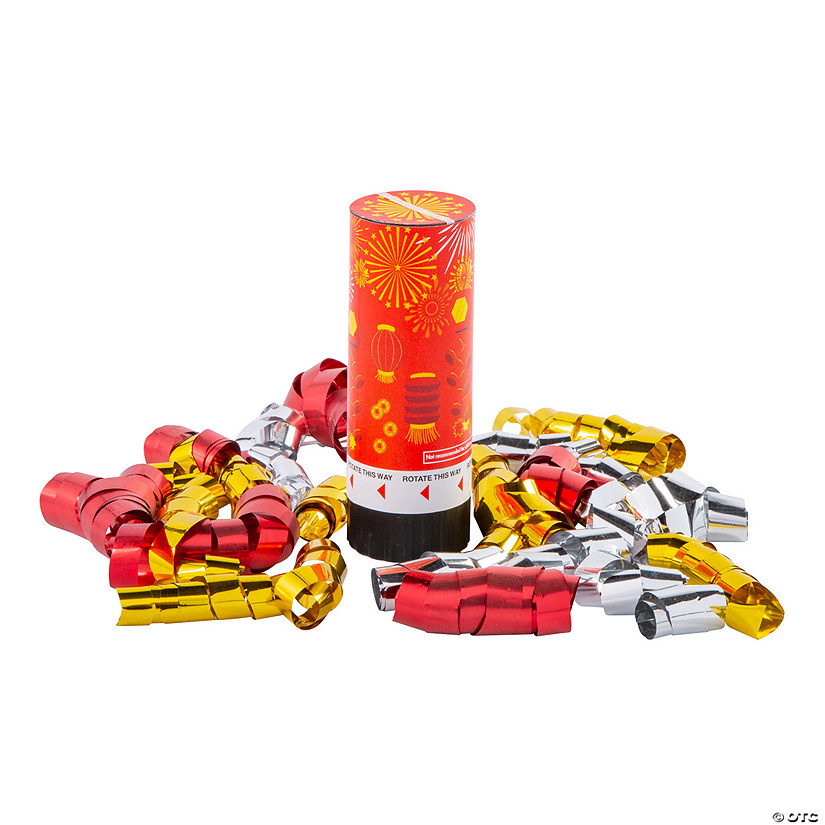Lunar New Year Party Poppers - 12 Pc. Image