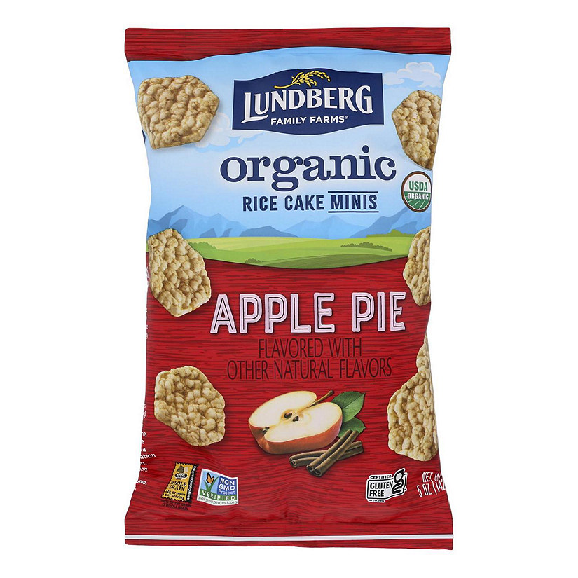 Lundberg Family Farms - Rice Ck Mini Apple Pie - Case of 6-5 OZ Image