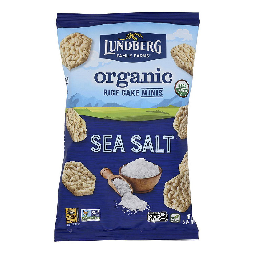 Lundberg Family Farms - Rice Ck Mini Sea Salt - Case of 6-5 OZ Image