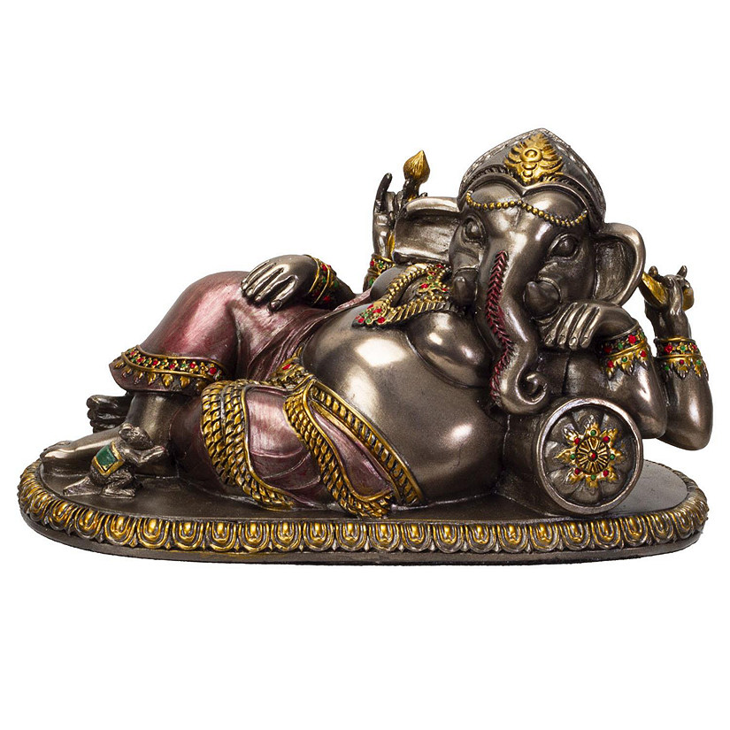 Lying Ganesha Figurine Image