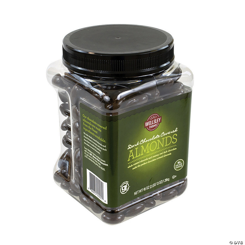 LYNDON REEDE Dark Chocolate-Covered Almonds, 45 oz Image