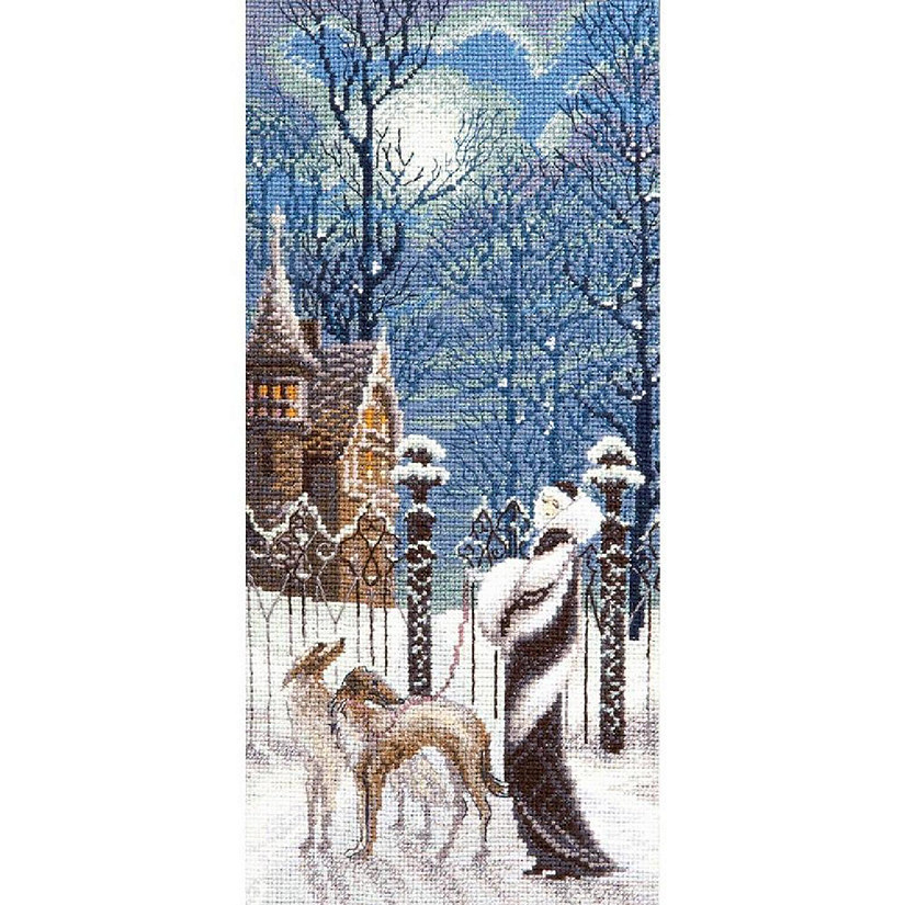 M-497C Counted cross stitch kit "Frosty morning" Image
