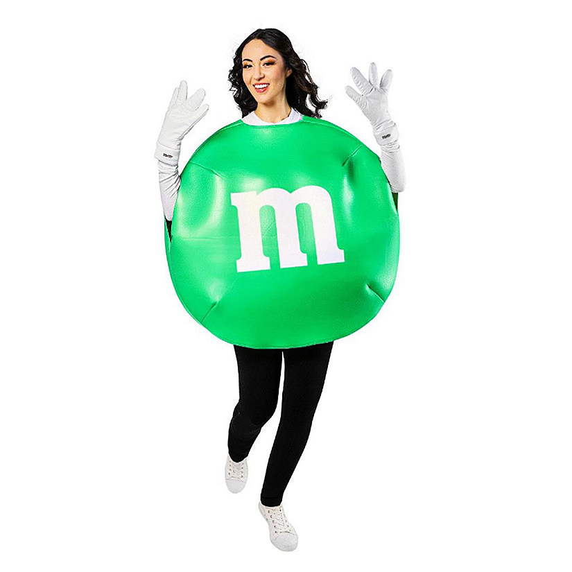 M & M Green Adult Costume  One Size Image
