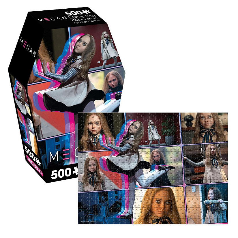 M3GAN Coffin Box 500 Piece Jigsaw Puzzle Image
