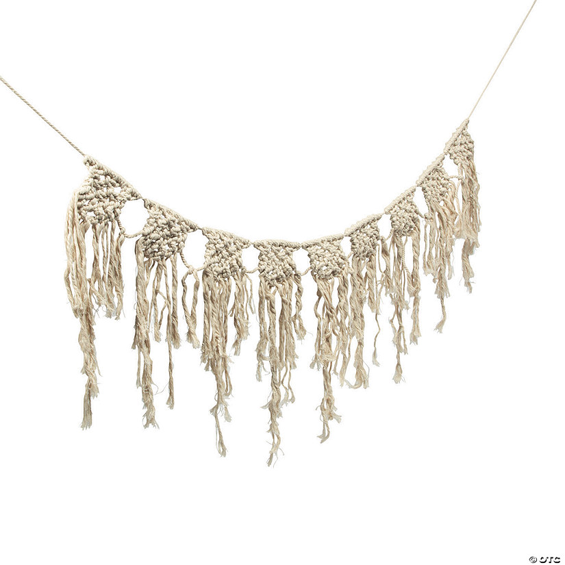 Macramé Wedding Garland Oriental Trading