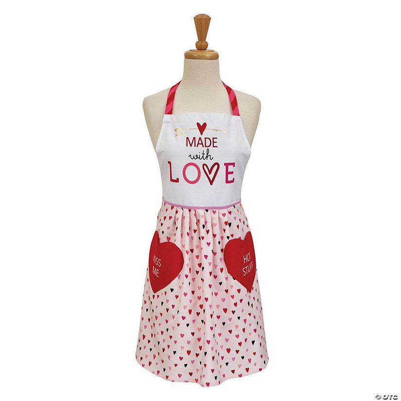 Made With Love Print Skirt Apron Image