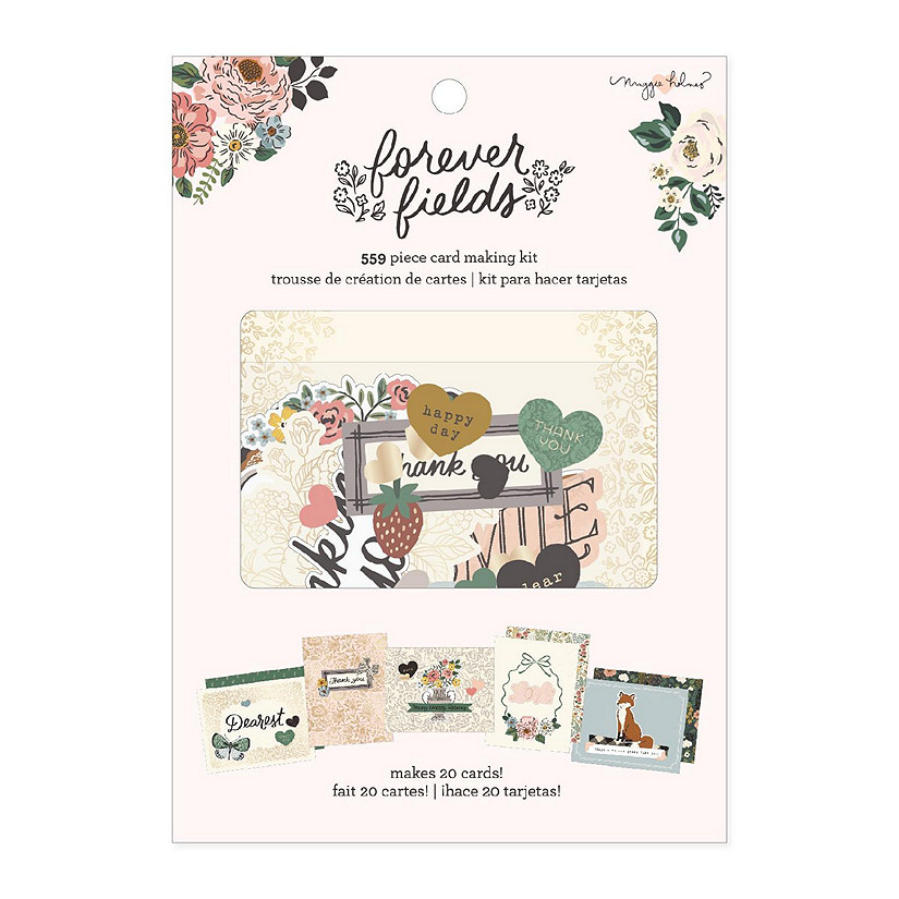 Maggie Holmes Forever Fields Card Making Kit-Makes 20 Image