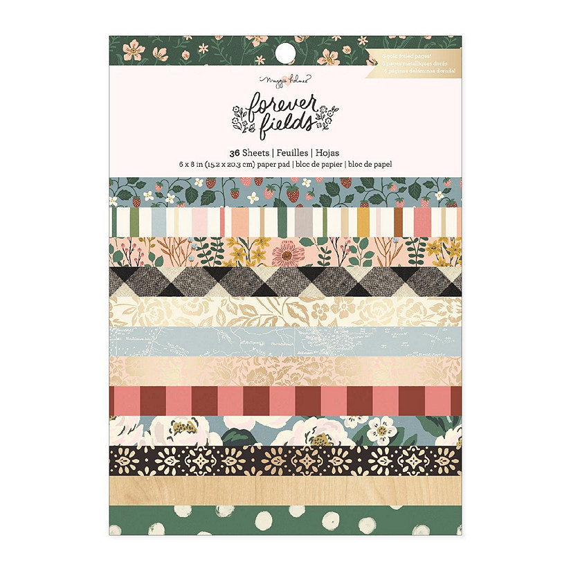 Maggie Holmes Forever Fields Single-Sided Paper Pad 6"X8"-36 Sheets Image