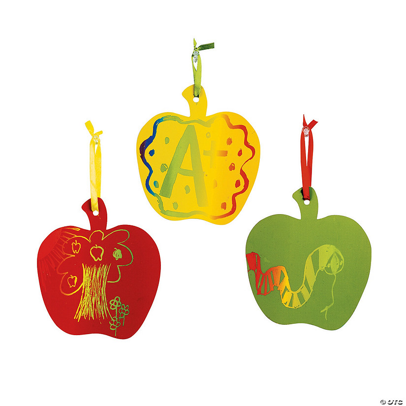 Magic Color Scratch Apples - 24 Pc.
