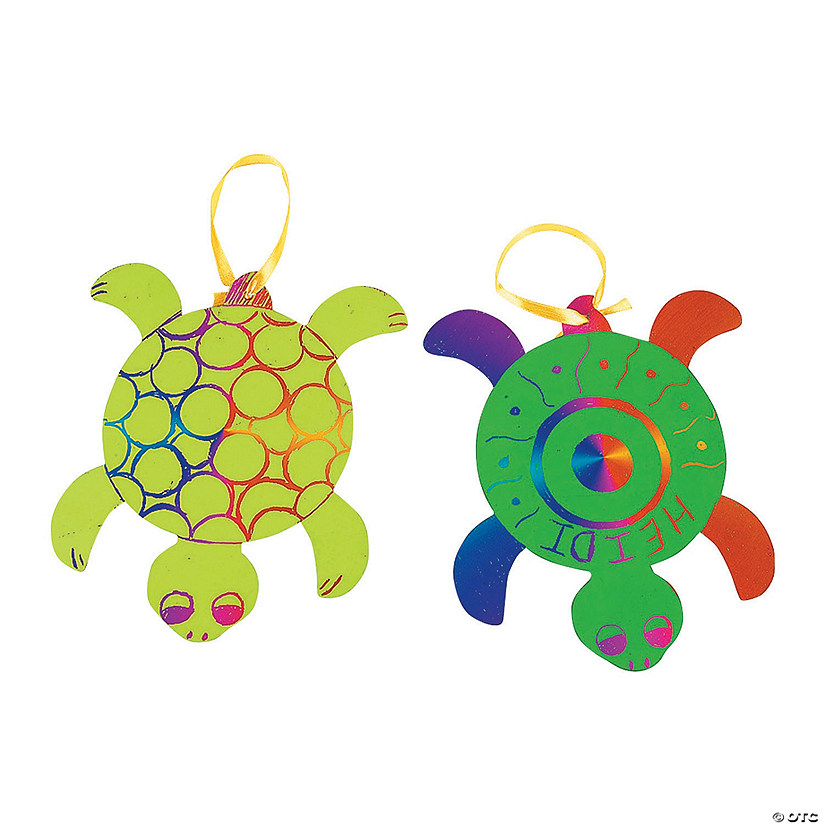 Magic Color Scratch Turtles - 24 Pc. Image