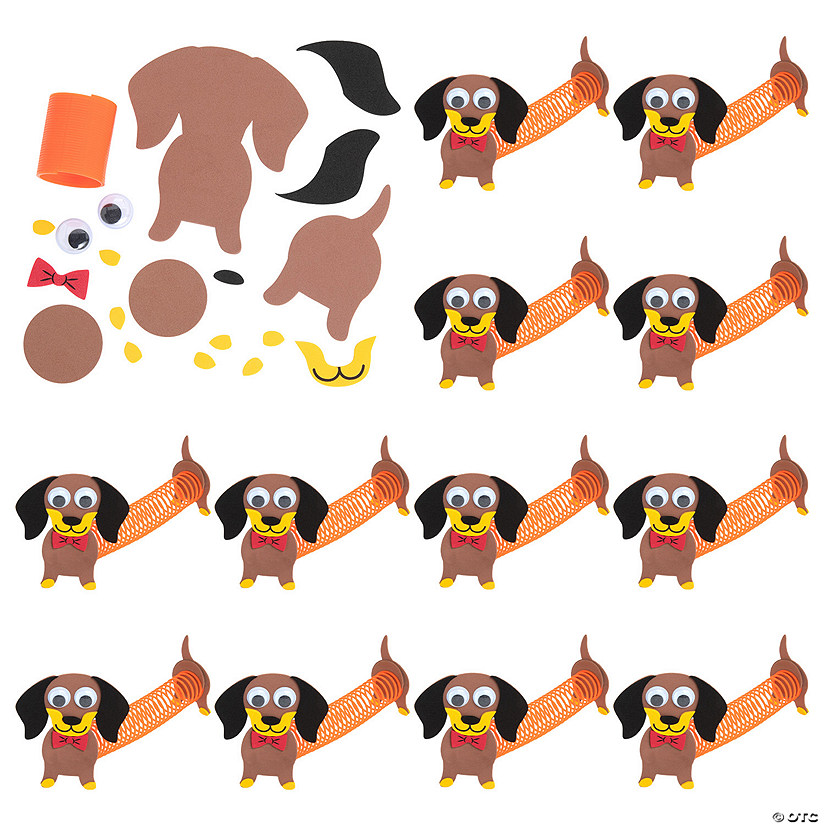 Magic Spring Dog Craft Kit - Makes 12 Image