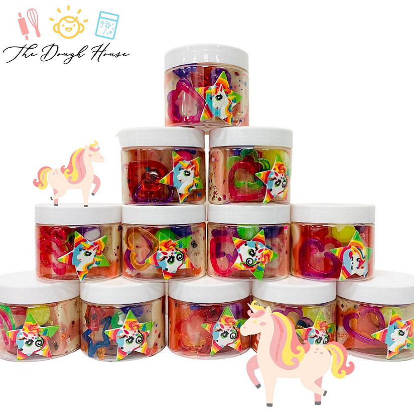 Magical Dough Unicorn Jars 12 pack Image