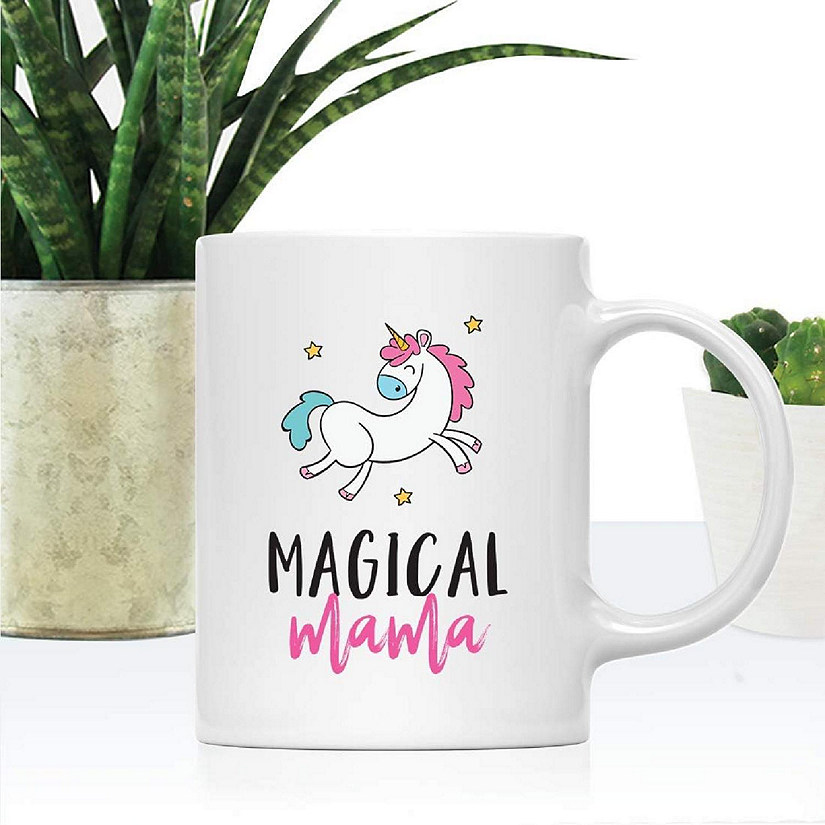 Magical Mama Unicorn Ceramic Mug Image