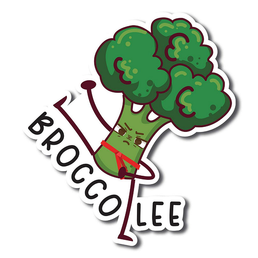 Magnet Me Up Brocco-Lee Cute Funny Plant Succulent Magnet Decal, 5 inches, Heavy Duty Automotive Magnet For Car Truck SUV Or Any Other Magnetic Surface Image