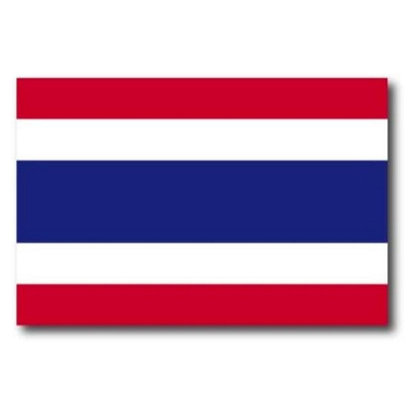 Magnet Me Up Thailand Thai Flag Car Magnet Decal, 4x6 Inches, Heavy Duty Automotive Magnet for Car, Truck SUV Image