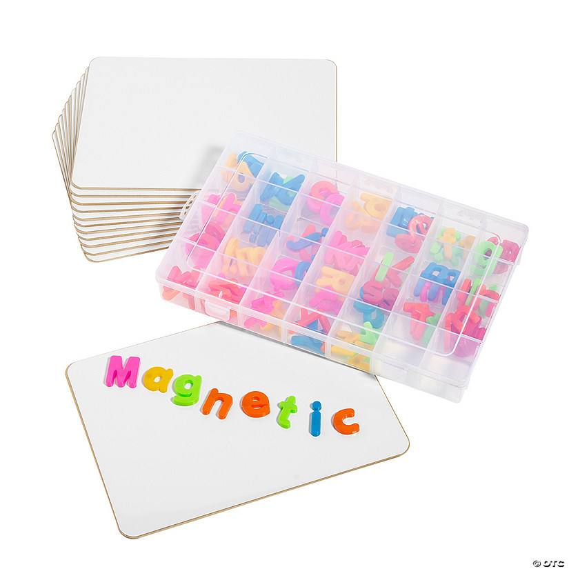 Magnetic Word Building with Storage Container Kit - 127 Pc. Image