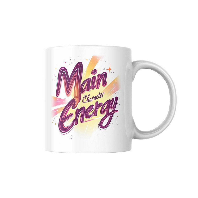 Main Character Energy Mug by Dancing Littles Jungle Image
