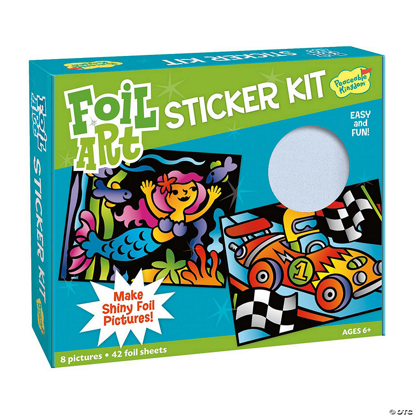 Make A Picture Sticker Kit Foil Art Image