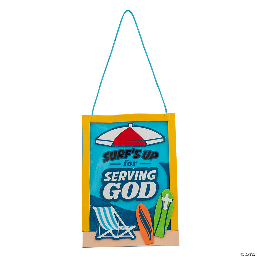 Make a Splash VBS Sign Craft Kit Makes 12 Oriental Trading
