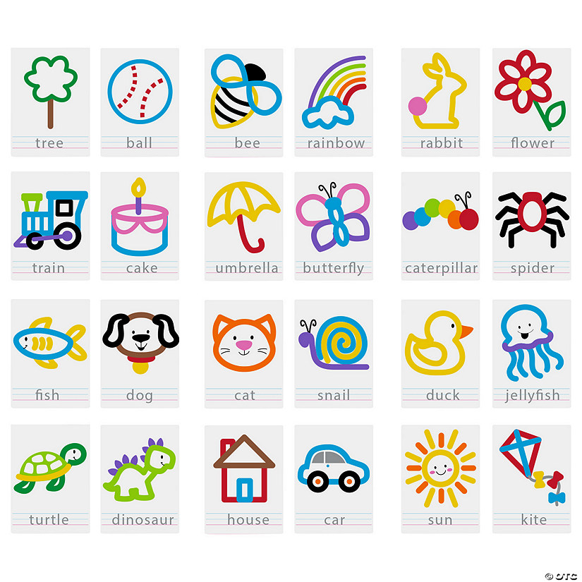 Make an Object Dry Erase Cards - 24 Pc. Image