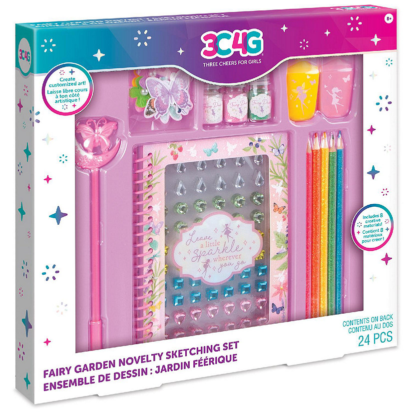 Make It Real: Fairy Garden Novelty Sketching Set Image