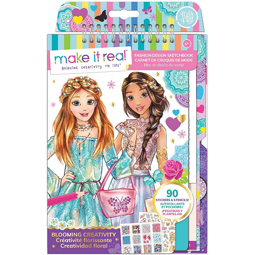 Make It Real: Fashion Design Sketchbook Kit Image