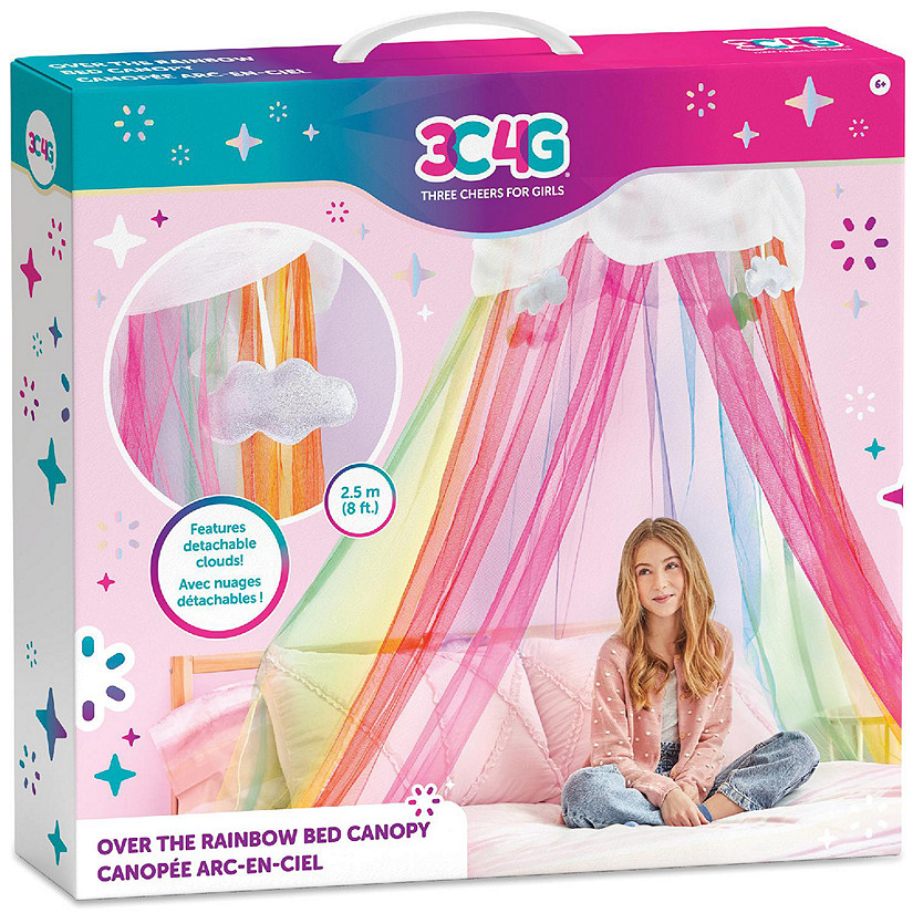 Make It Real: Over The Rainbow Bed Canopy Kit, Ages 6+ Image
