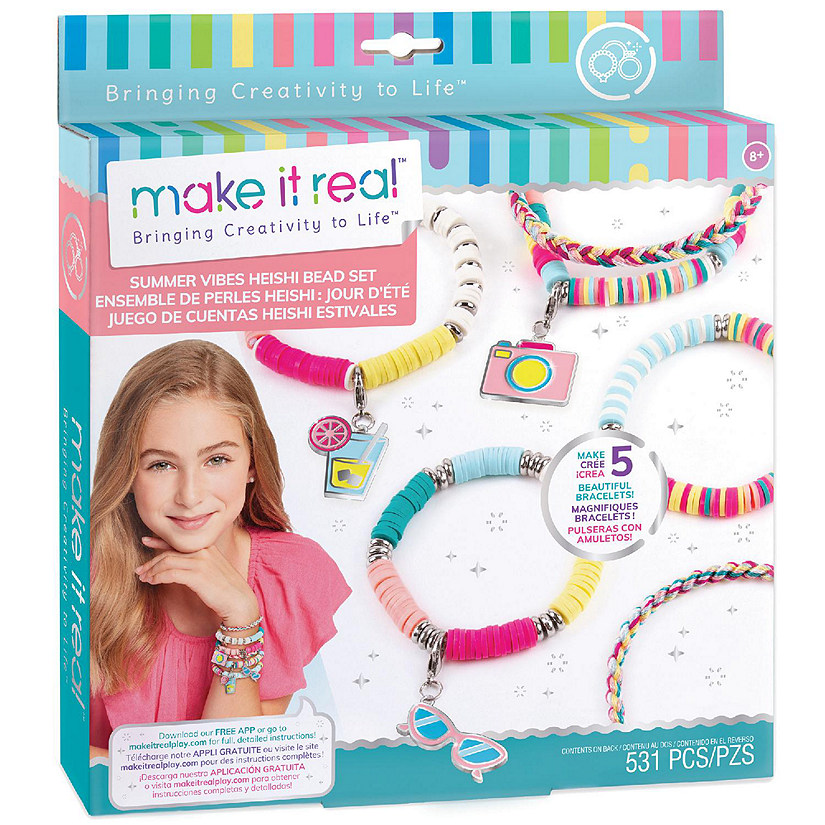Make It Real: Summer Vibes Heishi Bead Set Image