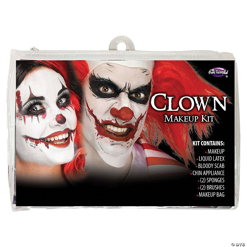 Make-Up Zipper Bag Clown Kit Image