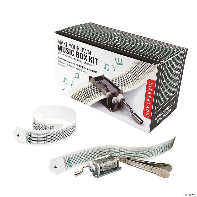 Make Your Own Music Box Kit & Refill Paper