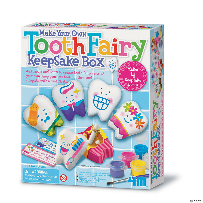 Make Your Own Tooth Fairy Keepsake Box Image