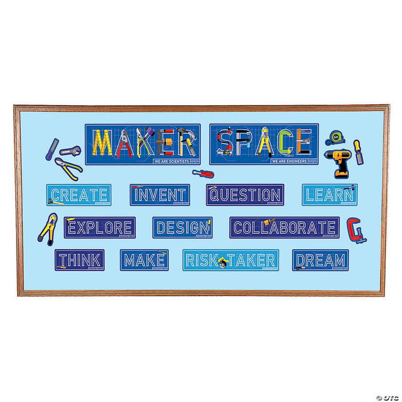 Maker Space Mini Bulletin Board Set - 22 Pc. Image