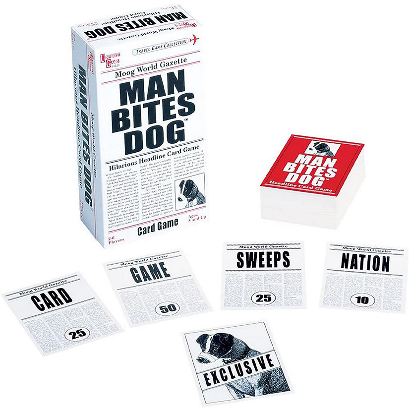 Man Bites Dog Card Game  For 2-4 Players Image