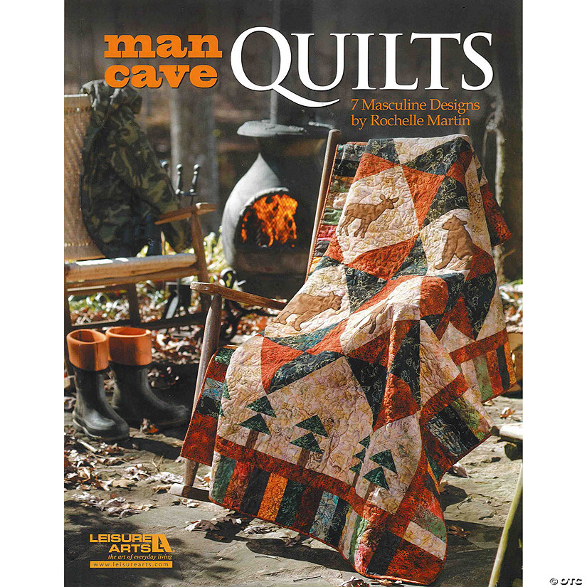 Man Cave Quilts Book Image