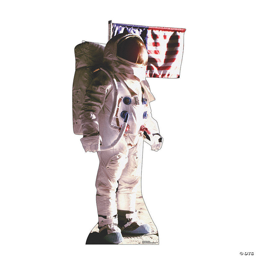Man on the Moon Astronaut Lifesize Cardboard Stand-Up Image