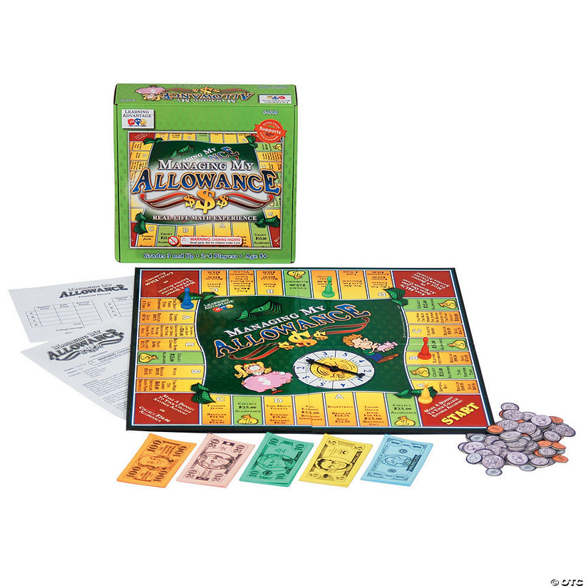 Managing My Allowance Game Image