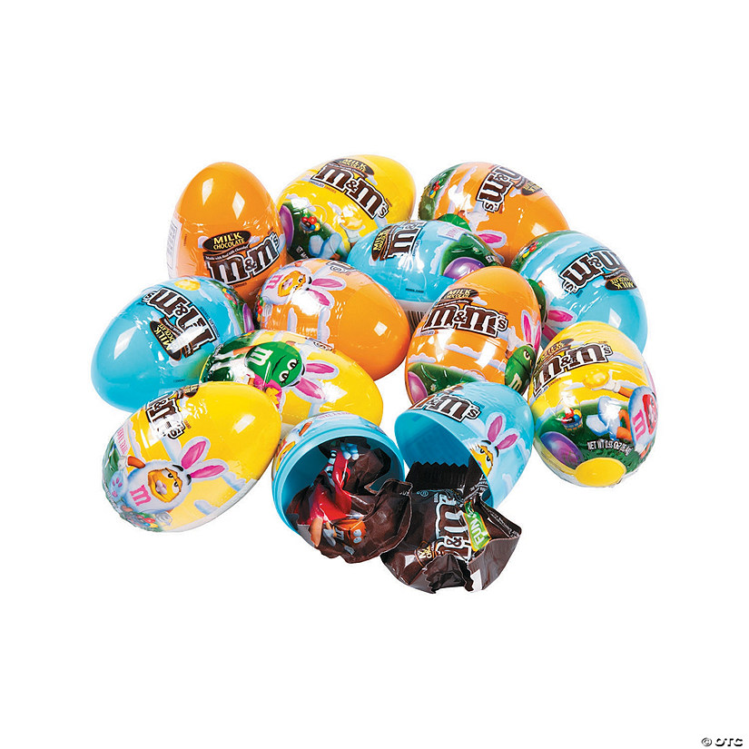 M&M’s® Filled Easter Eggs 12 Pc. Oriental Trading