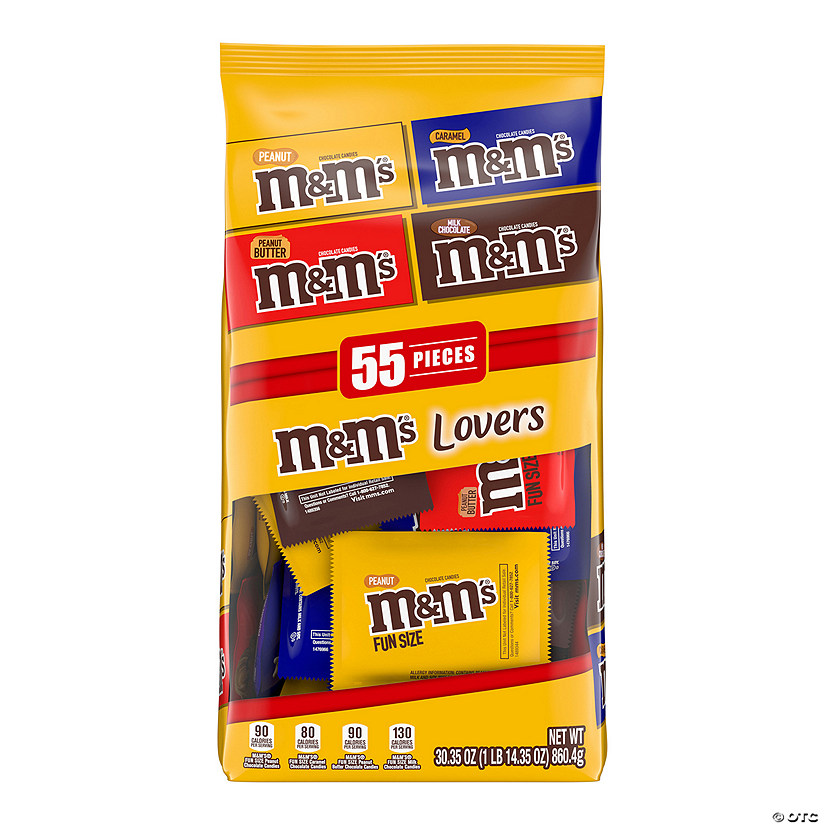 M&M&#8217;s<sup>&#174;</sup> Fun Size Chocolate Candy Variety Packs - 55 Pc. Image